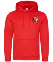 SBH RED PULL OVER HOODY