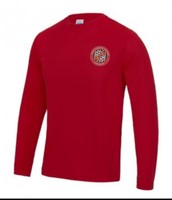 SBH UNISEX RED LONG SLEEVED BASE LAYER